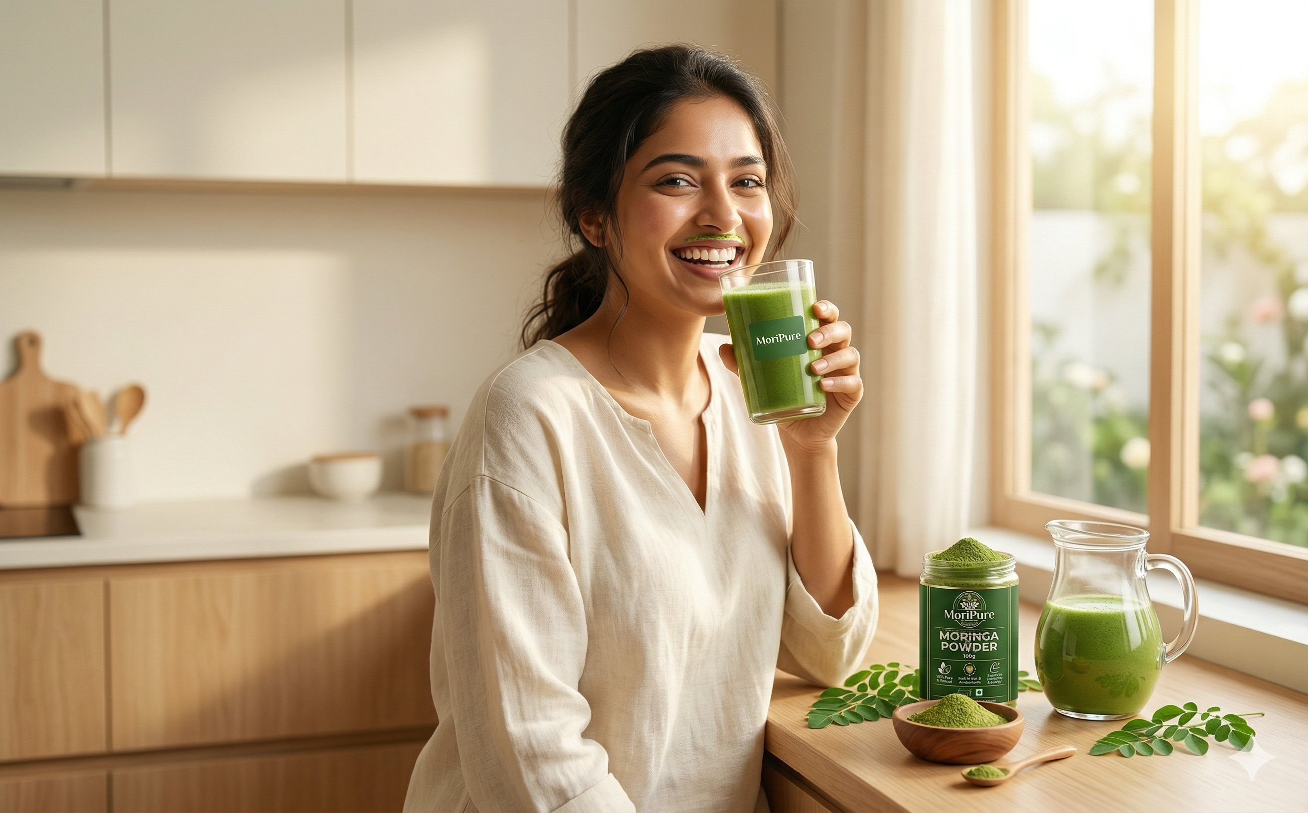 Healthy lifestyle with Moringa