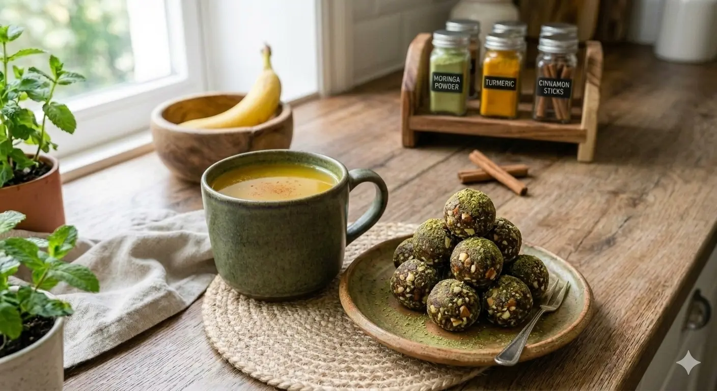 Moringa Energy Balls